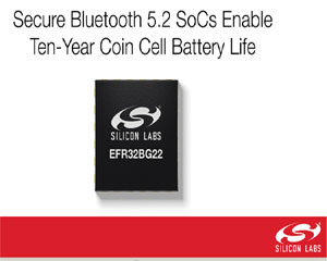 실리콘랩스, 보안 강화된 블루투스 5.2 SoC 발표